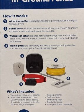 PetSafe Stubborn Dog In-Ground Fence - dog collar included